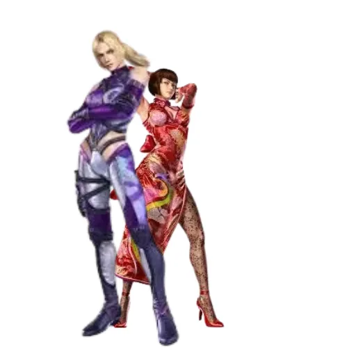 Anna Williams and Nina Williams from Tekken 3 characters