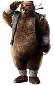 Kume, one of the unique character in Tekken 3